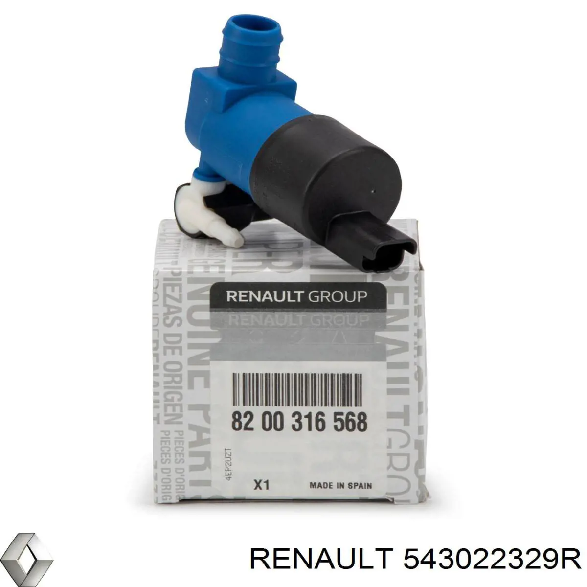 Compre 543022329R Renault (RVI) Amortecedor dianteiro