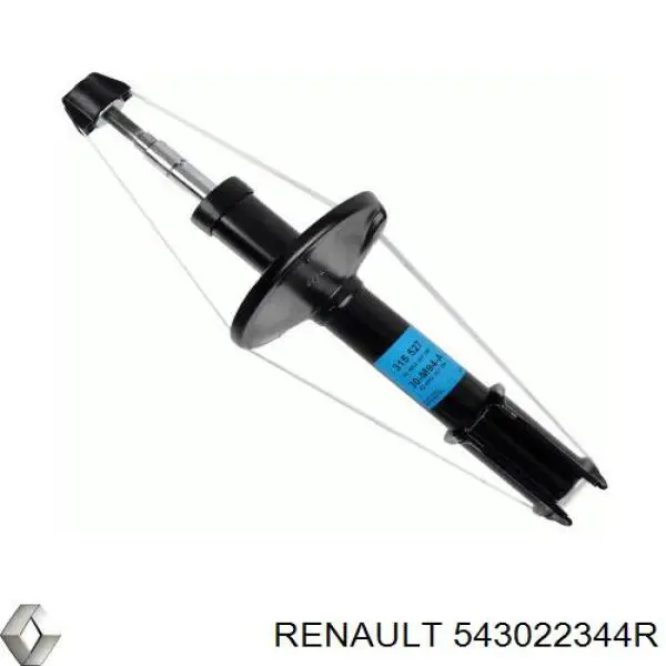 Compre 543022344R Renault (RVI) Amortecedor dianteiro