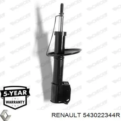 Amortecedor dianteiro Renault (RVI) 543022344R preço, a partir de 62,07 USD