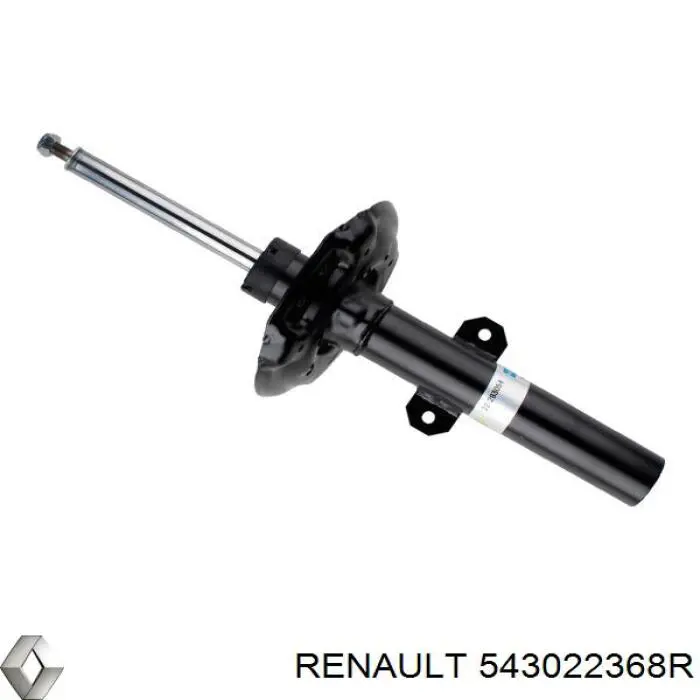 543022368R Renault (RVI) Amortecedor dianteiro