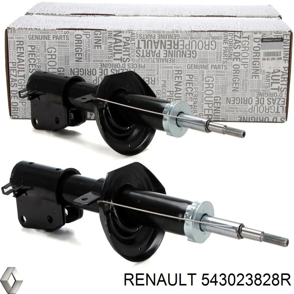 543023828R Renault (RVI) Amortecedor dianteiro