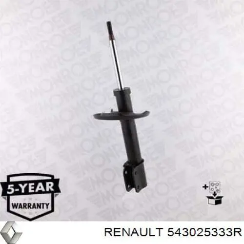 Amortecedor dianteiro Renault (RVI) 543025333R preço, a partir de 36,40 USD