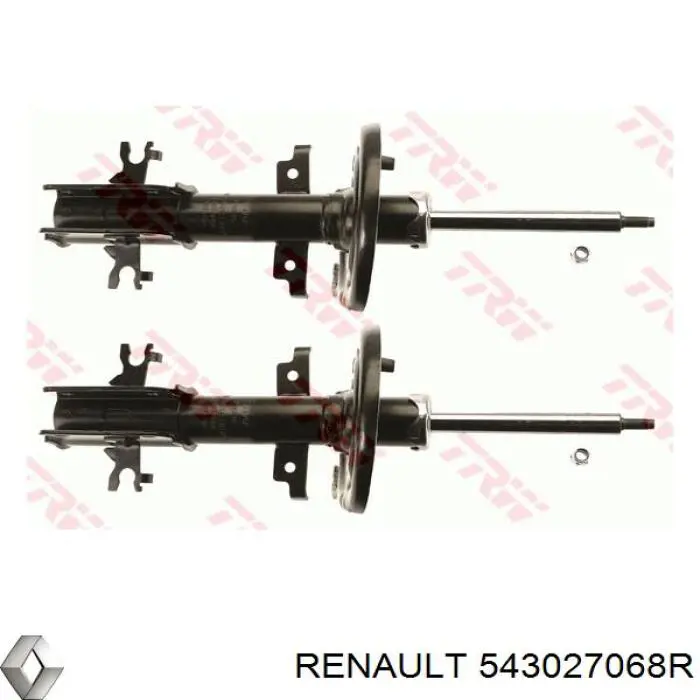 Compre 543027068R Renault (RVI) Amortecedor dianteiro