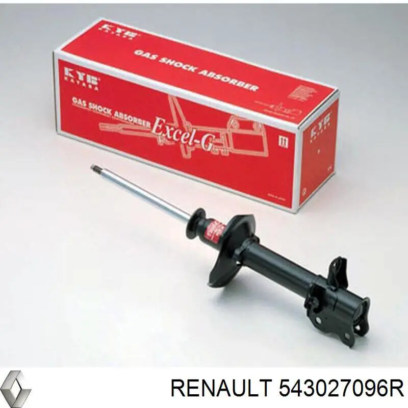 Compre 543027096R Renault (RVI) Amortecedor dianteiro