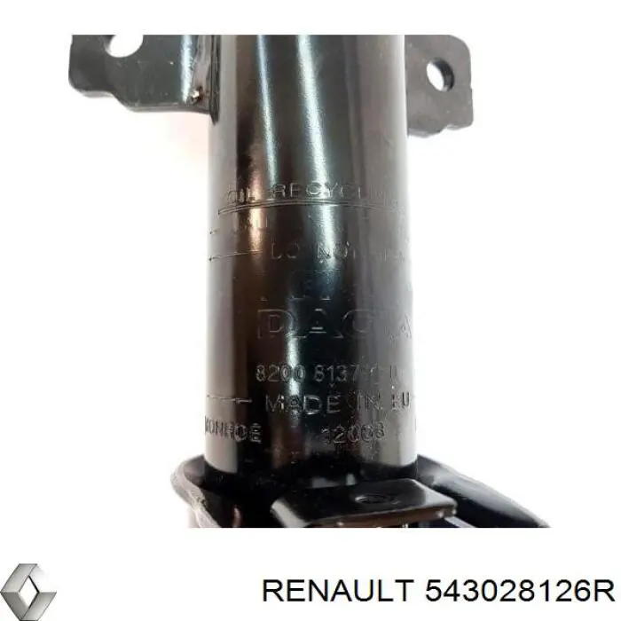 Compre 543028126R Renault (RVI) Amortecedor dianteiro