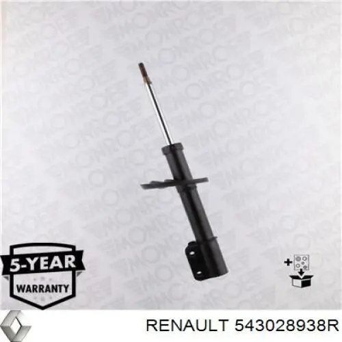 543028938R Renault (RVI) Amortecedor dianteiro