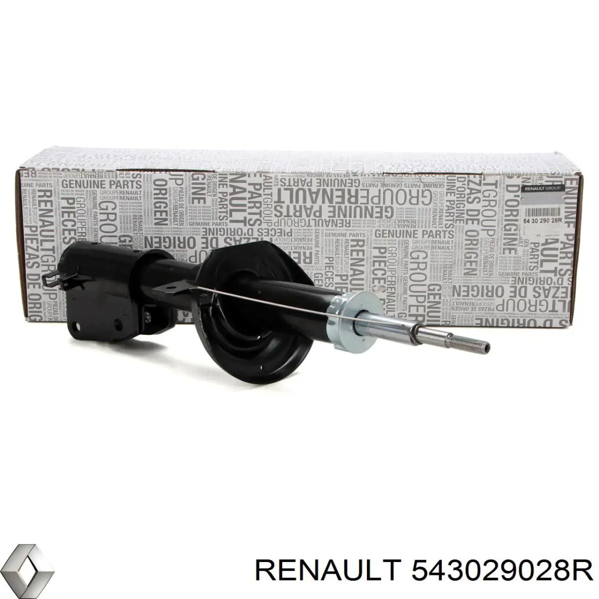 543029028R Renault (RVI) Amortecedor dianteiro