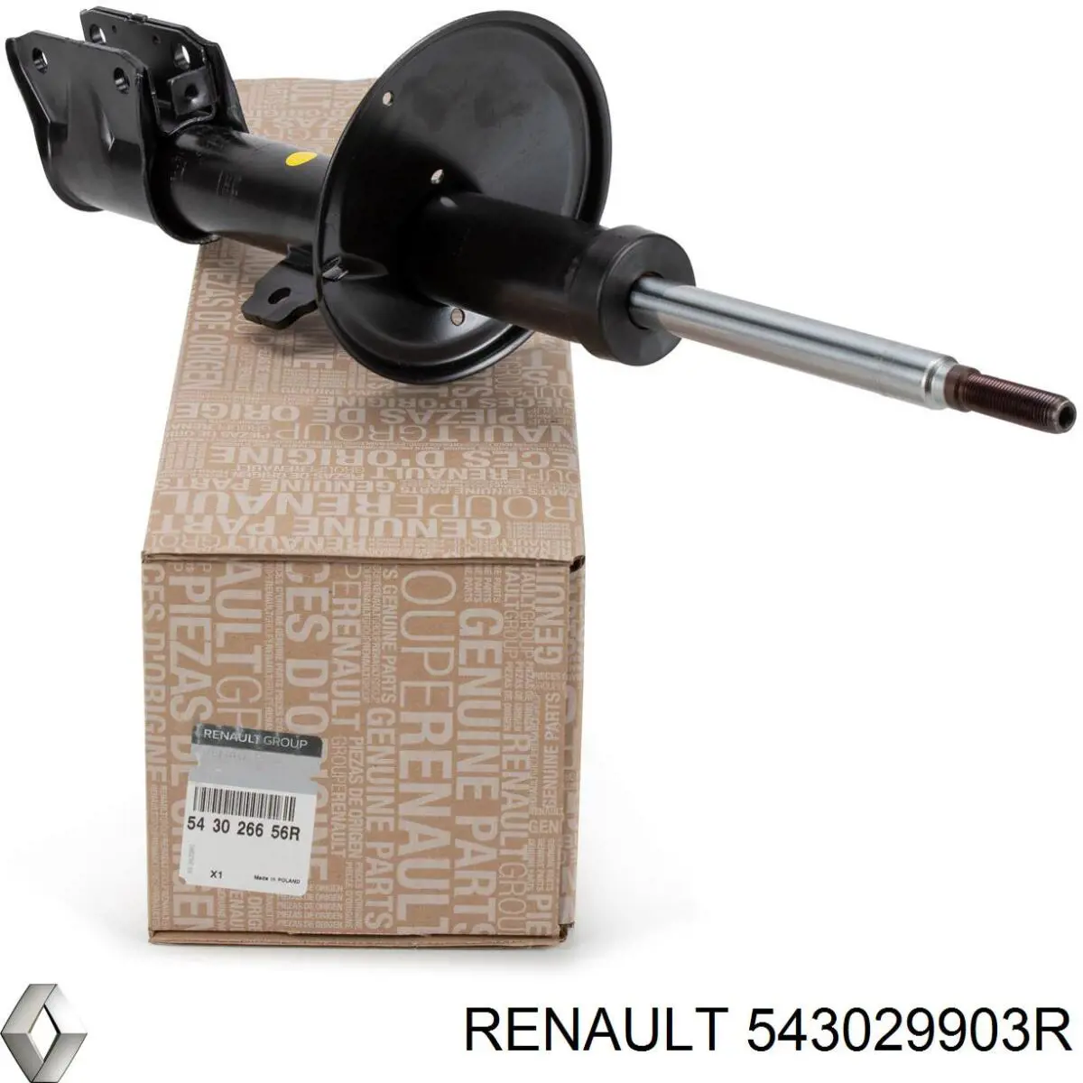 543029903R Renault (RVI) Amortecedor dianteiro