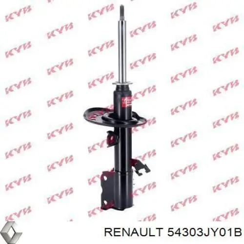 Amortecedor dianteiro esquerdo Renault (RVI) 54303JY01B preço, a partir de 66,40 USD
