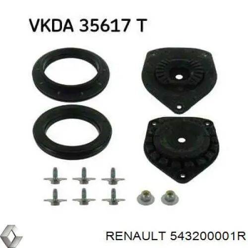 Suporte de amortecedor dianteiro Renault (RVI) 543200001R preço, a partir de 33,22 USD