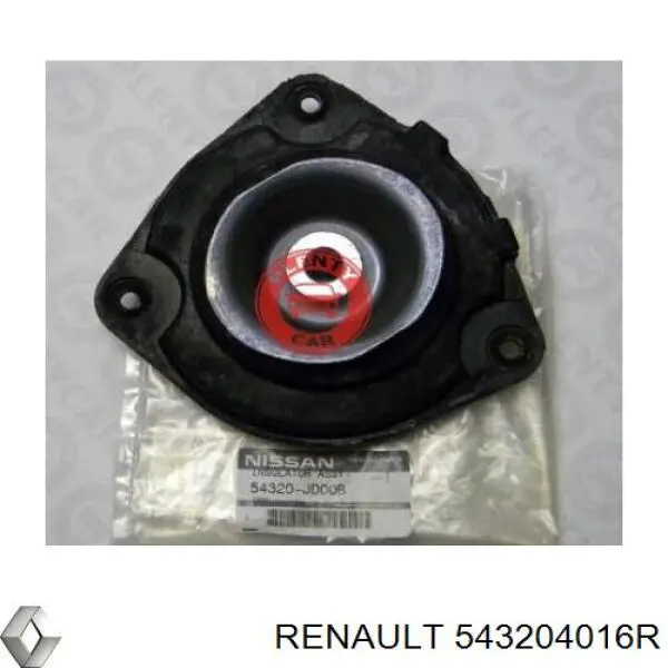 Compre 543204016R Renault (RVI) Suporte de amortecedor dianteiro direito