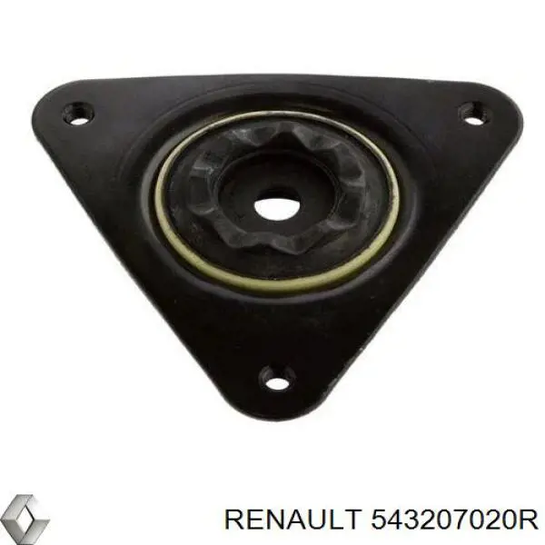 543207020R Renault (RVI) Suporte de amortecedor dianteiro