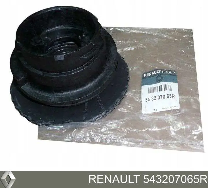 543207065R Renault (RVI) Suporte de amortecedor dianteiro