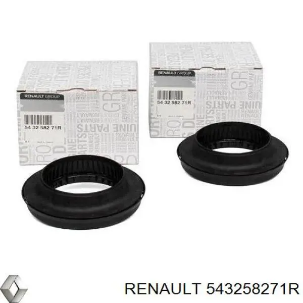 543258271R Renault (RVI) Rolamento de suporte do amortecedor dianteiro