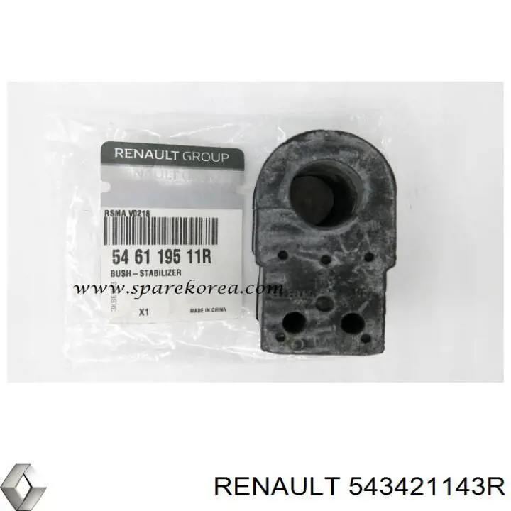 Bucha de estabilizador dianteiro Renault (RVI) 543421143R preço, a partir de 7,71 USD