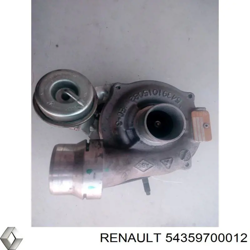 Turbina Renault (RVI) 54359700012 preço, a partir de 153,23 USD