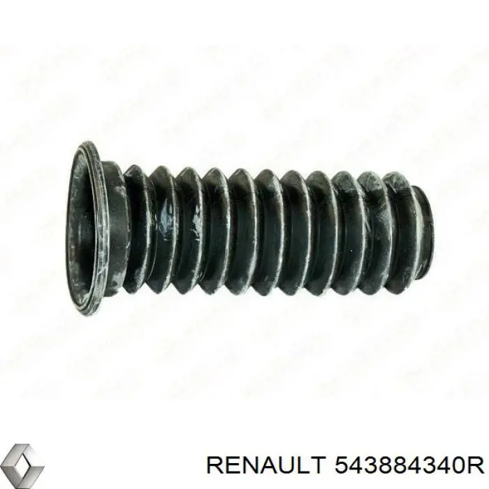 543884340R Renault (RVI) Bota de proteção de amortecedor dianteiro