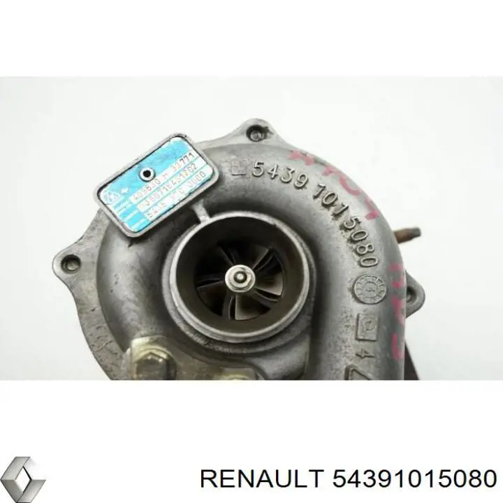 Compre 54391015080 Renault (RVI) Turbina