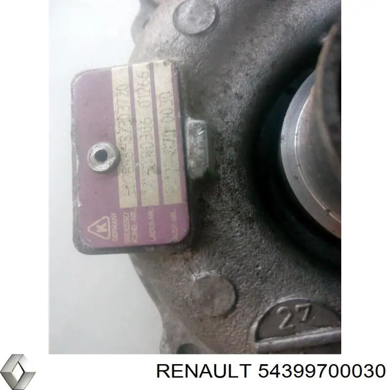 54399700030 Renault (RVI) Turbina