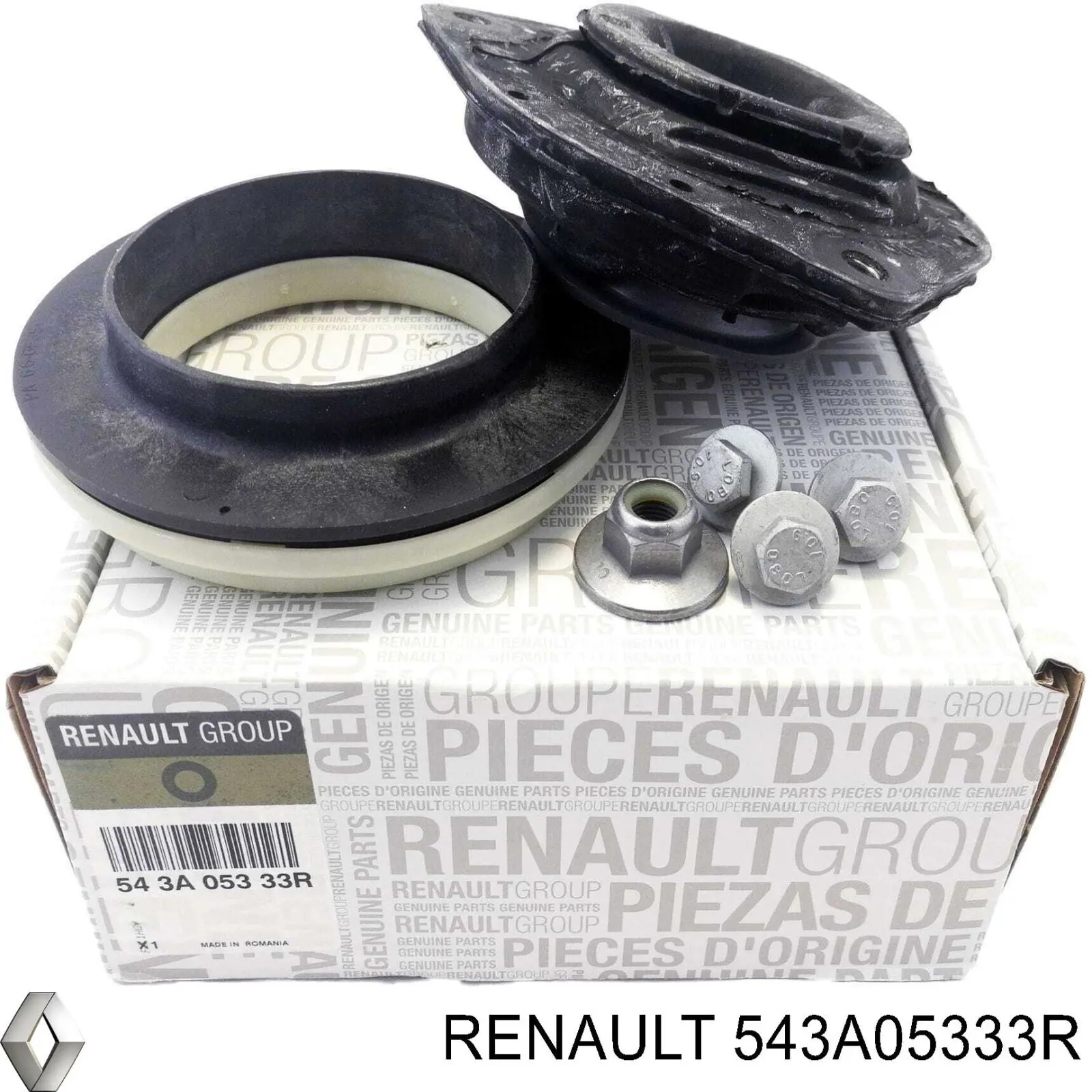 Compre 543A05333R Renault (RVI) Suporte de amortecedor dianteiro