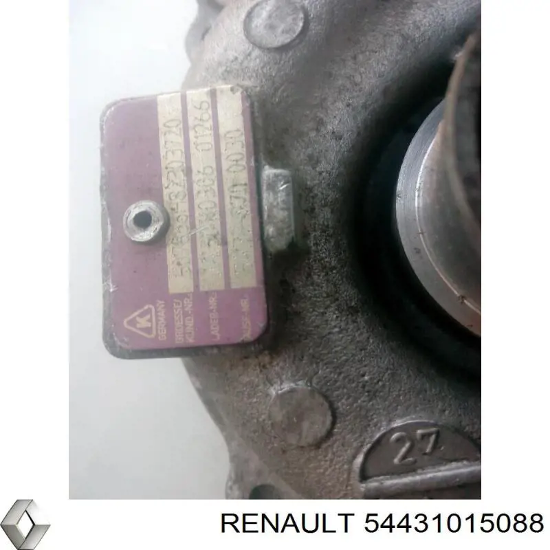 Turbina Renault (RVI) 54431015088 preço, a partir de 154,93 USD