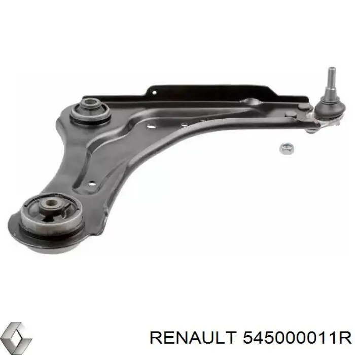 545000011R Renault (RVI) Braço oscilante inferior direito de suspensão dianteira