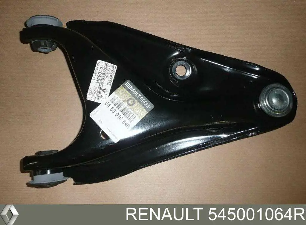 545001064R Renault (RVI) Braço oscilante inferior direito de suspensão dianteira