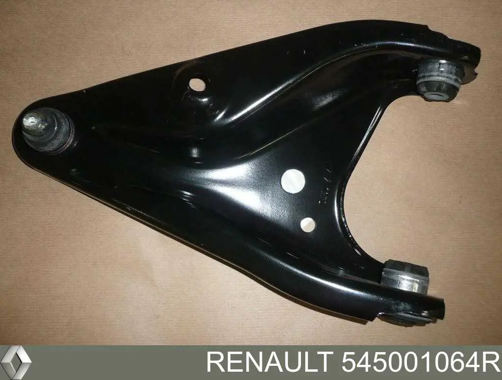Compre 545001064R Renault (RVI) Braço oscilante inferior direito de suspensão dianteira