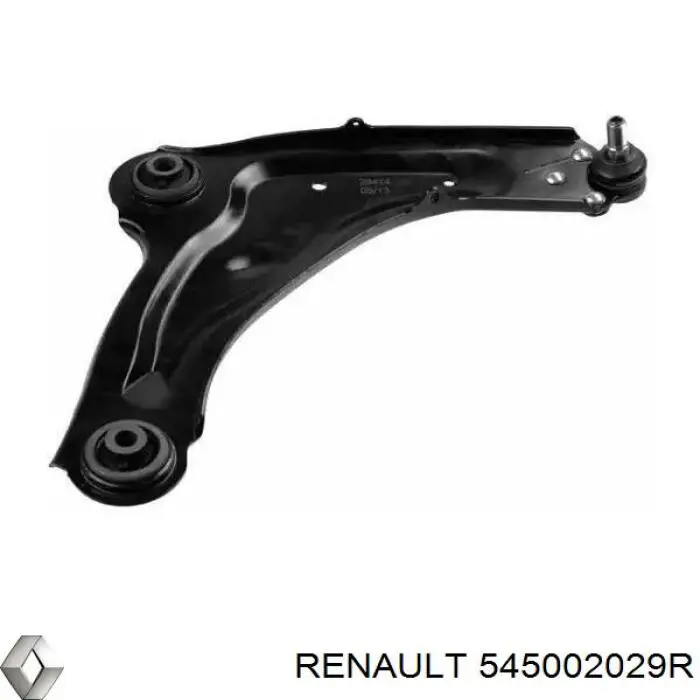 545002029R Renault (RVI) Braço oscilante inferior direito de suspensão dianteira