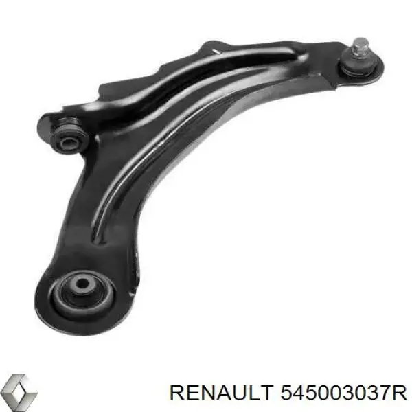 545003037R Renault (RVI) Braço oscilante inferior direito de suspensão dianteira