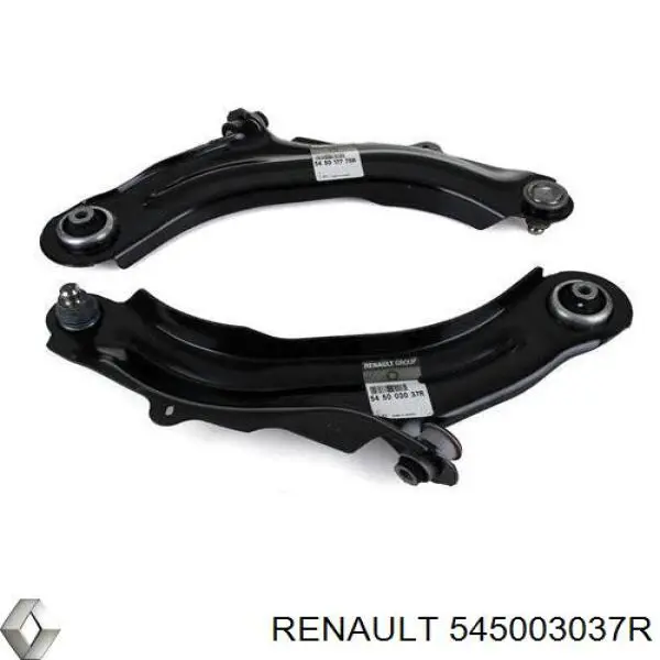 Compre 545003037R Renault (RVI) Braço oscilante inferior direito de suspensão dianteira