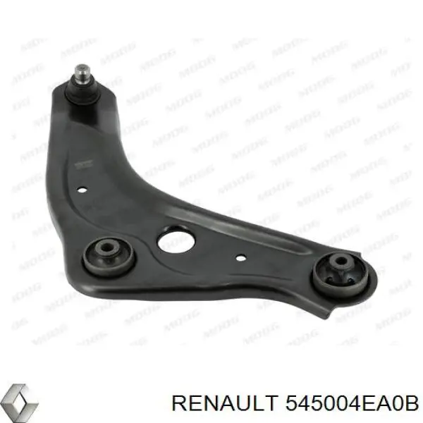 Braço oscilante inferior direito de suspensão dianteira Renault (RVI) 545004EA0B preço, a partir de 100,06 USD