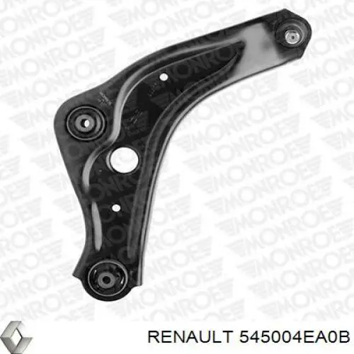 Compre 545004EA0B Renault (RVI) Braço oscilante inferior direito de suspensão dianteira