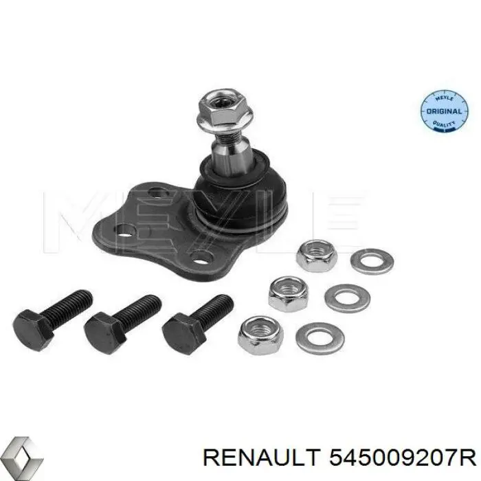 Braço oscilante inferior direito de suspensão dianteira Renault (RVI) 545009207R preço, a partir de 61,05 USD
