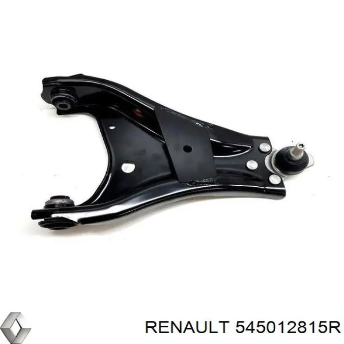 Compre 545012815R Renault (RVI) Braço oscilante inferior esquerdo de suspensão dianteira