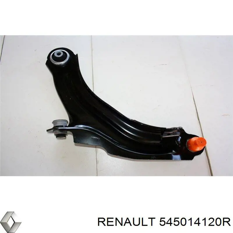 Braço oscilante inferior esquerdo de suspensão dianteira 545014120R Renault (RVI)