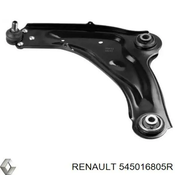 545016805R Renault (RVI) Braço oscilante inferior esquerdo de suspensão dianteira