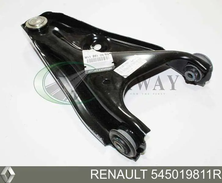 Braço oscilante inferior esquerdo de suspensão dianteira Renault (RVI) 545019811R preço, a partir de 44,04 USD