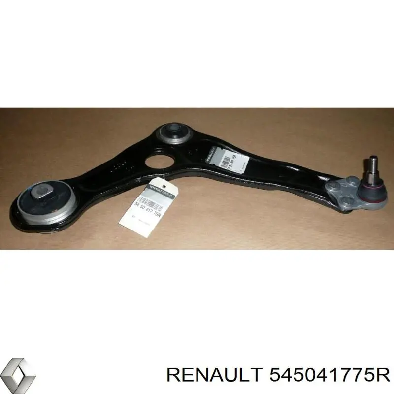 545041775R Renault (RVI) Braço oscilante inferior direito de suspensão dianteira