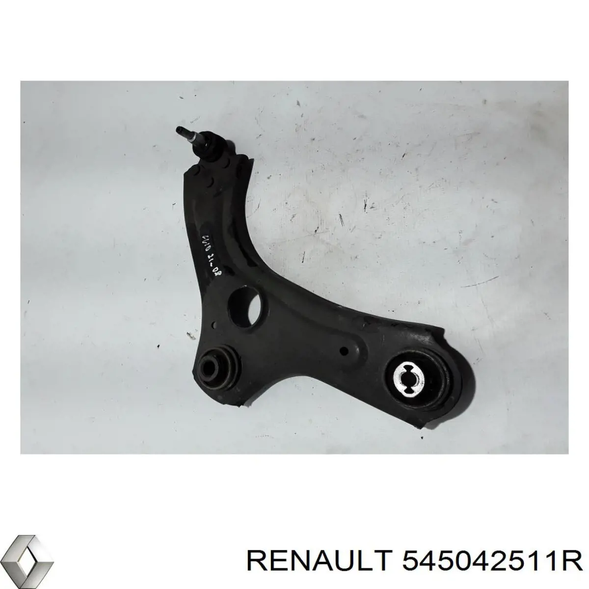 545042511R Renault (RVI) Braço oscilante inferior direito de suspensão dianteira