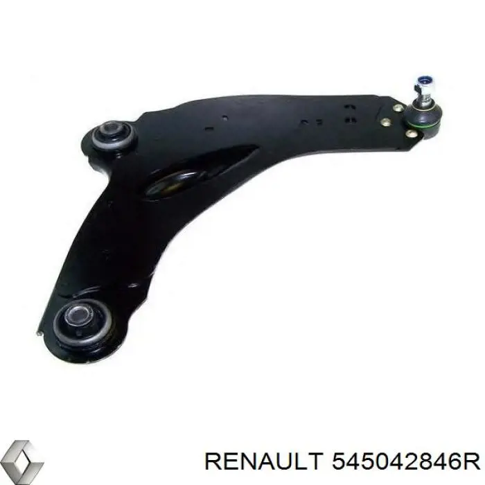545042846R Renault (RVI) Braço oscilante inferior direito de suspensão dianteira