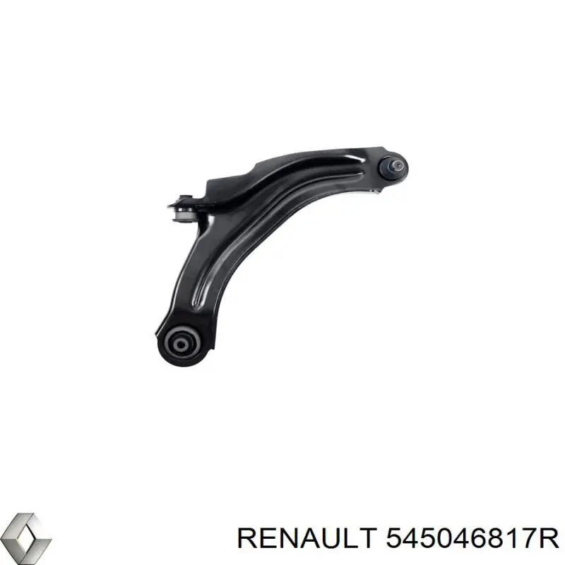 545046817R Renault (RVI) Braço oscilante inferior direito de suspensão dianteira