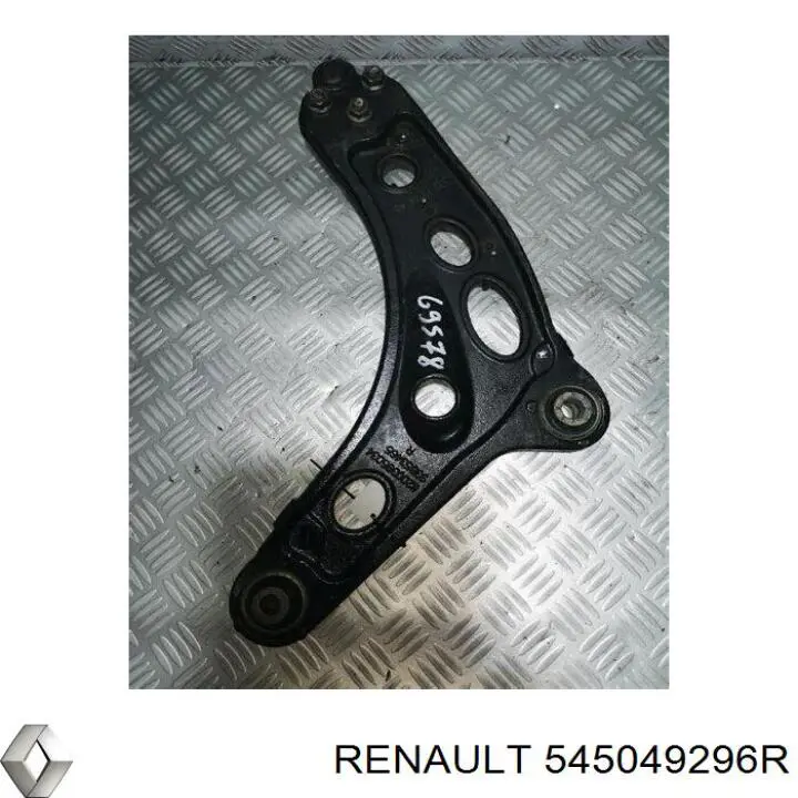 Braço oscilante inferior direito de suspensão dianteira Renault (RVI) 545049296R preço, a partir de 72,36 USD