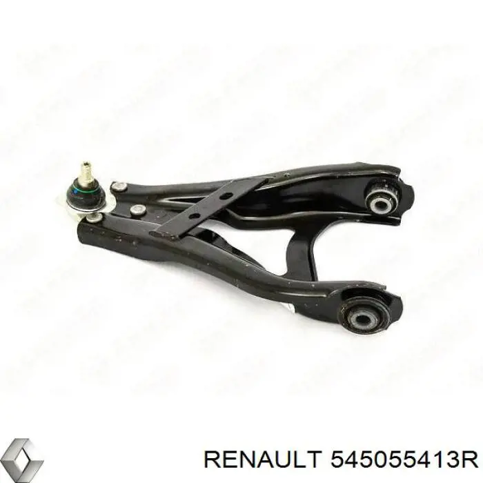 545055413R Renault (RVI) Braço oscilante inferior esquerdo de suspensão dianteira