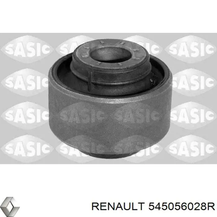 545056028R Renault (RVI) Braço oscilante inferior esquerdo de suspensão dianteira