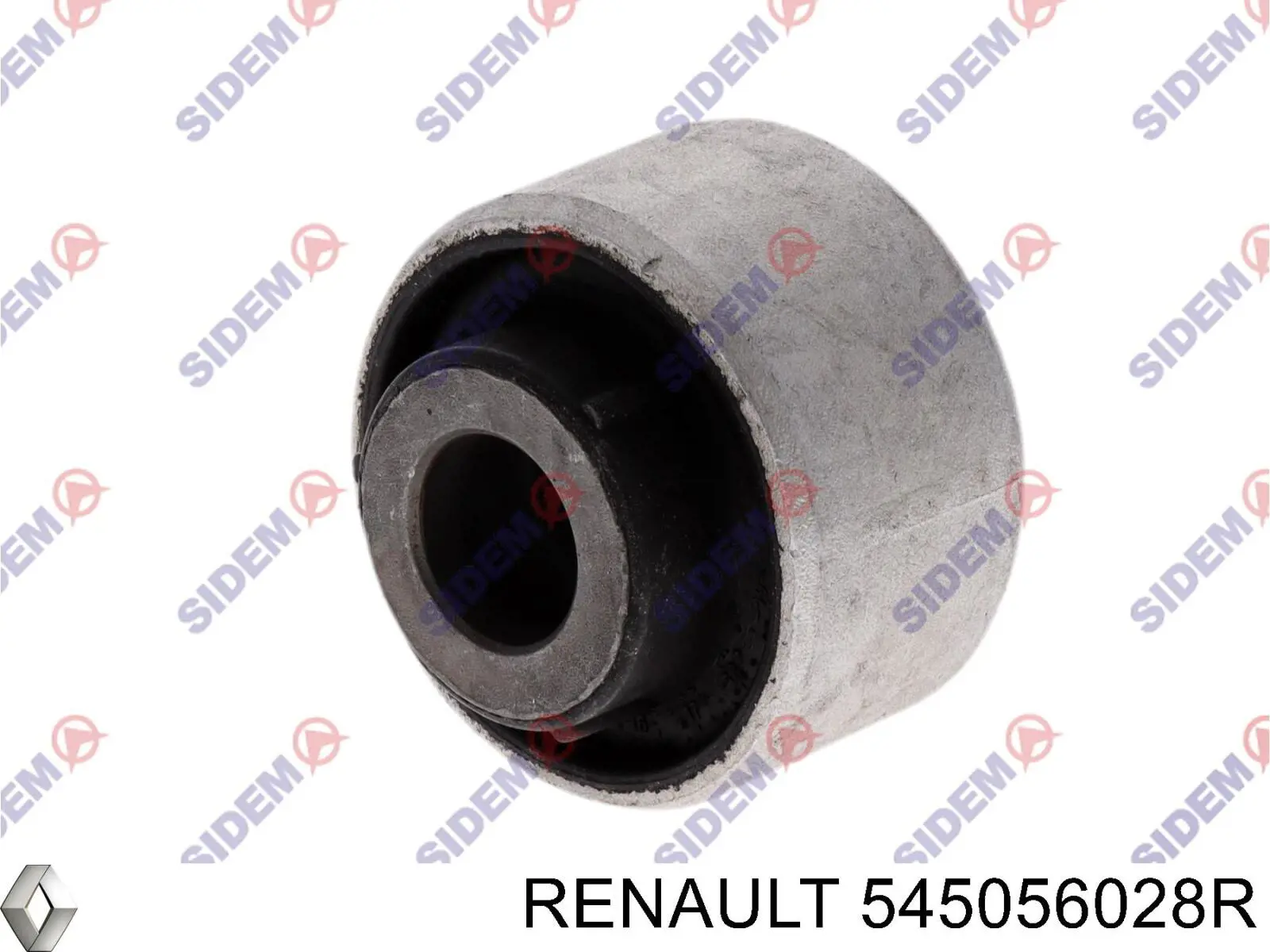 Compre 545056028R Renault (RVI) Braço oscilante inferior esquerdo de suspensão dianteira