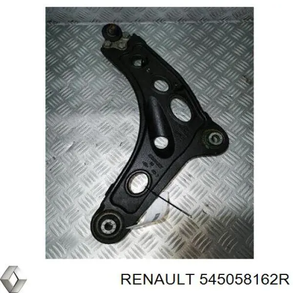 545058162R Renault (RVI) Braço oscilante inferior esquerdo de suspensão dianteira
