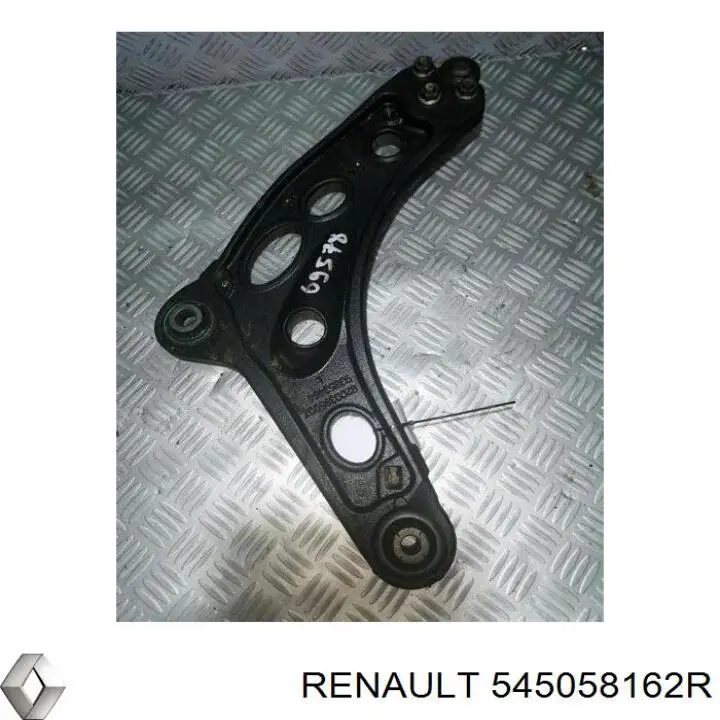 Compre 545058162R Renault (RVI) Braço oscilante inferior esquerdo de suspensão dianteira