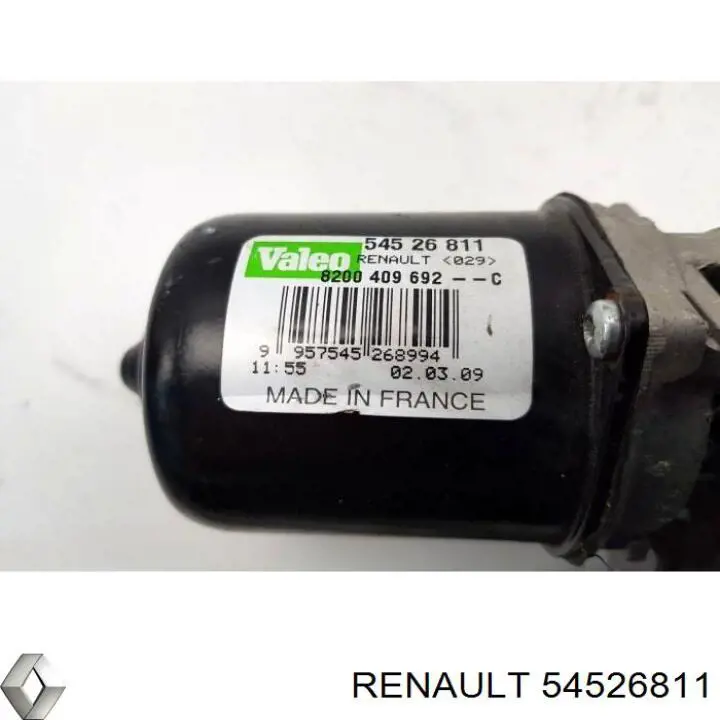 Motor de limpador pára-brisas do pára-brisas Renault (RVI) 54526811 preço, a partir de 62,99 USD