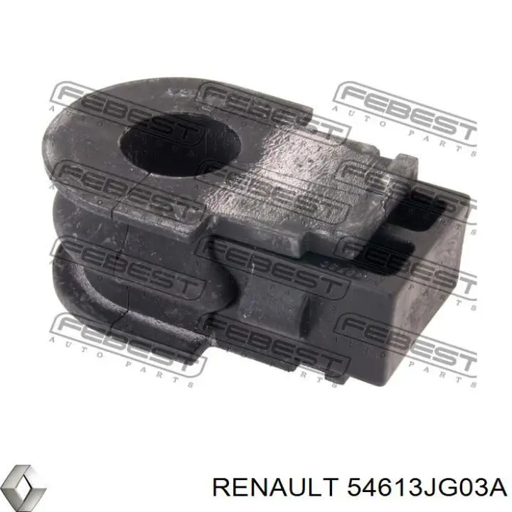Compre 54613JG03A Renault (RVI) Bucha de estabilizador dianteiro